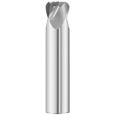 Fullerton Tool 4-Flute - 30 Degree Helix - 3200 GP End Mills, RH Spiral, Corner Radius, Stub, 1/4 31920